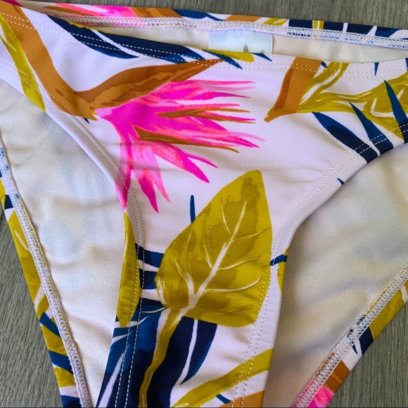 Xhilaration Tropical Print Bikini Bottoms Size XS - Picture 2 of 8
